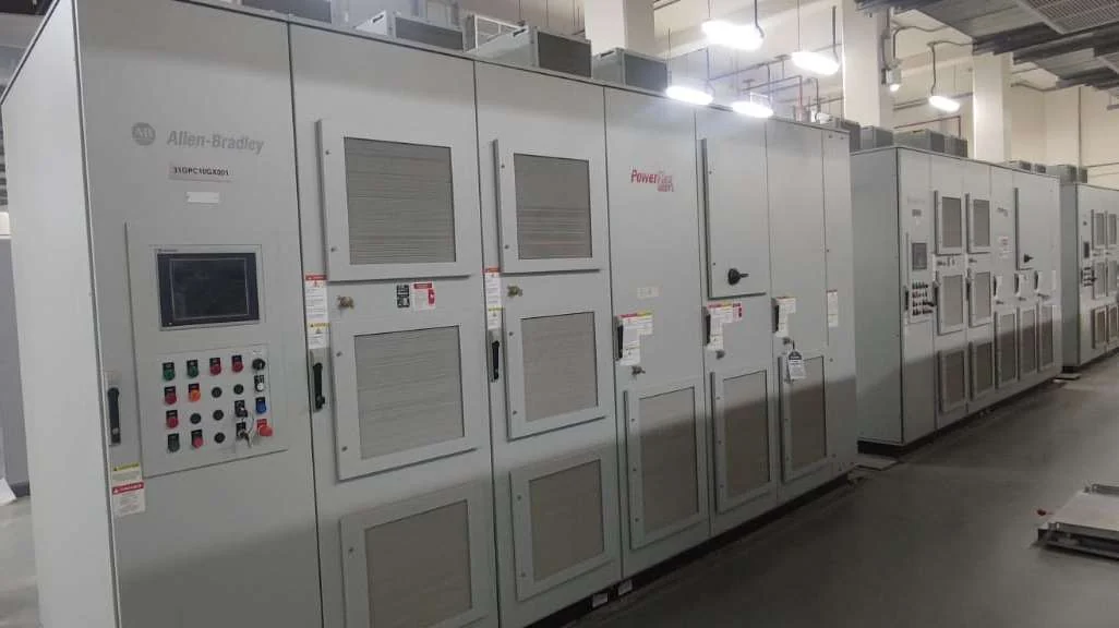 Allen-Bradley PowerFlex drive panel installation